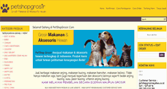 Desktop Screenshot of petshopgrosir.com